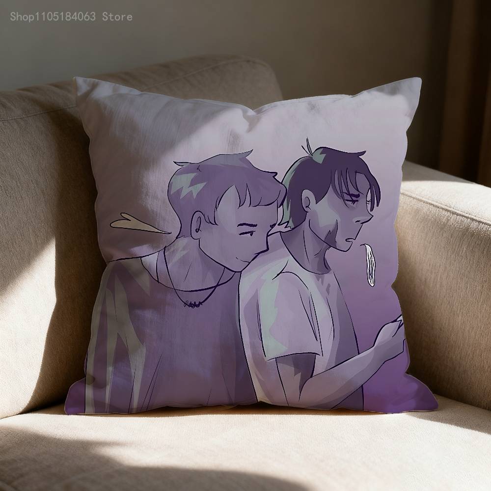 Stuilly Billy and Stu Pillowcases Bedroom Living Room Sofa Home Decor Polyester Cushion Cover with Zipper