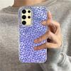 Vintage Pink Leopard Print Mädchen Frauen Mädchen Handyhülle für Samsung Galaxy S25 Edge S24 S23 S22 S21 S20 FE Plus Ultra Rückseite