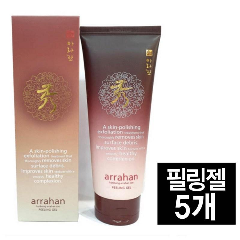 Arahan Herbal Peeling Gel Exfoliating Scrub, Dead Skin Cells and Sebum, 180ml, 5 pcs