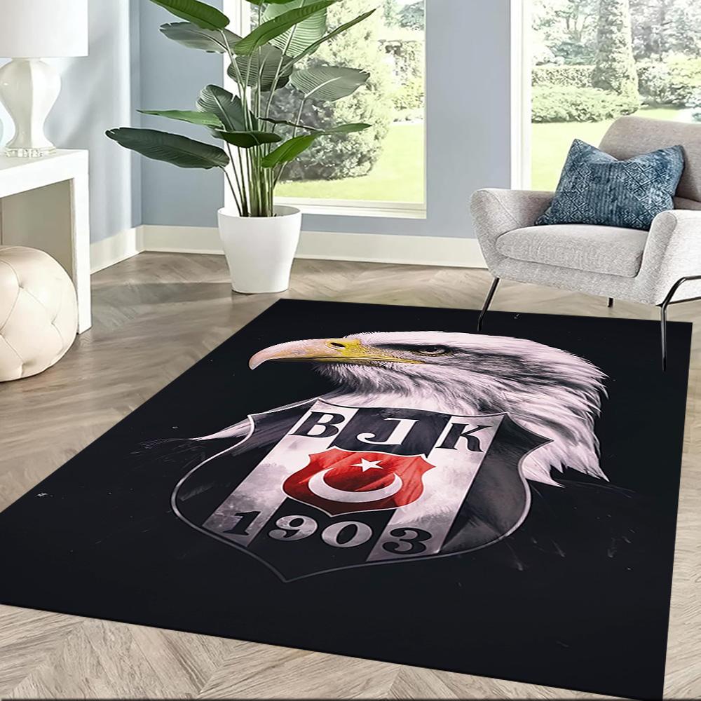 Be?ikta? Crest Glory Square Rugs Are a Great Choice for Living Rooms, Bedrooms, Home Décor, and As Gifts.