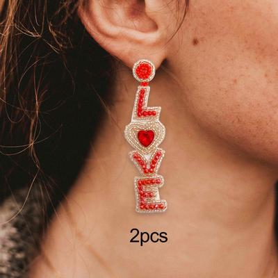 Valentine's Day Earrings Drop Dangle Creative Jewelry