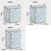 Large Capacity Storage Bag For Blankets Clothes Non Woven Fabric Foldable Seasonal Clothing Organizer With Handles