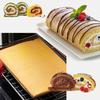 Venlohome Silicone Swiss Roll Baking Mat Nonstick Baking Pastry Rug Mat Cake Mold Pizza Pan Tray Oven Roll Mats Oven Liner Pad