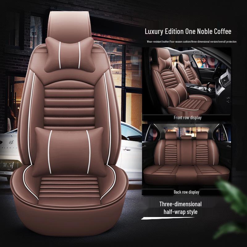 Universal Leather Car Seat Cushion for Lynk & Co 900 Intelligent 4WD - Four Seasons Use
