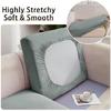 Anthracites Sofa Cushions Cover From Milk Silk Fabric for Modern Interiors