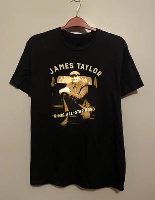 T-shirt vintage James Taylor et son groupe All-Star, toutes tailles du S au 5XL, modèle unisexe IL995