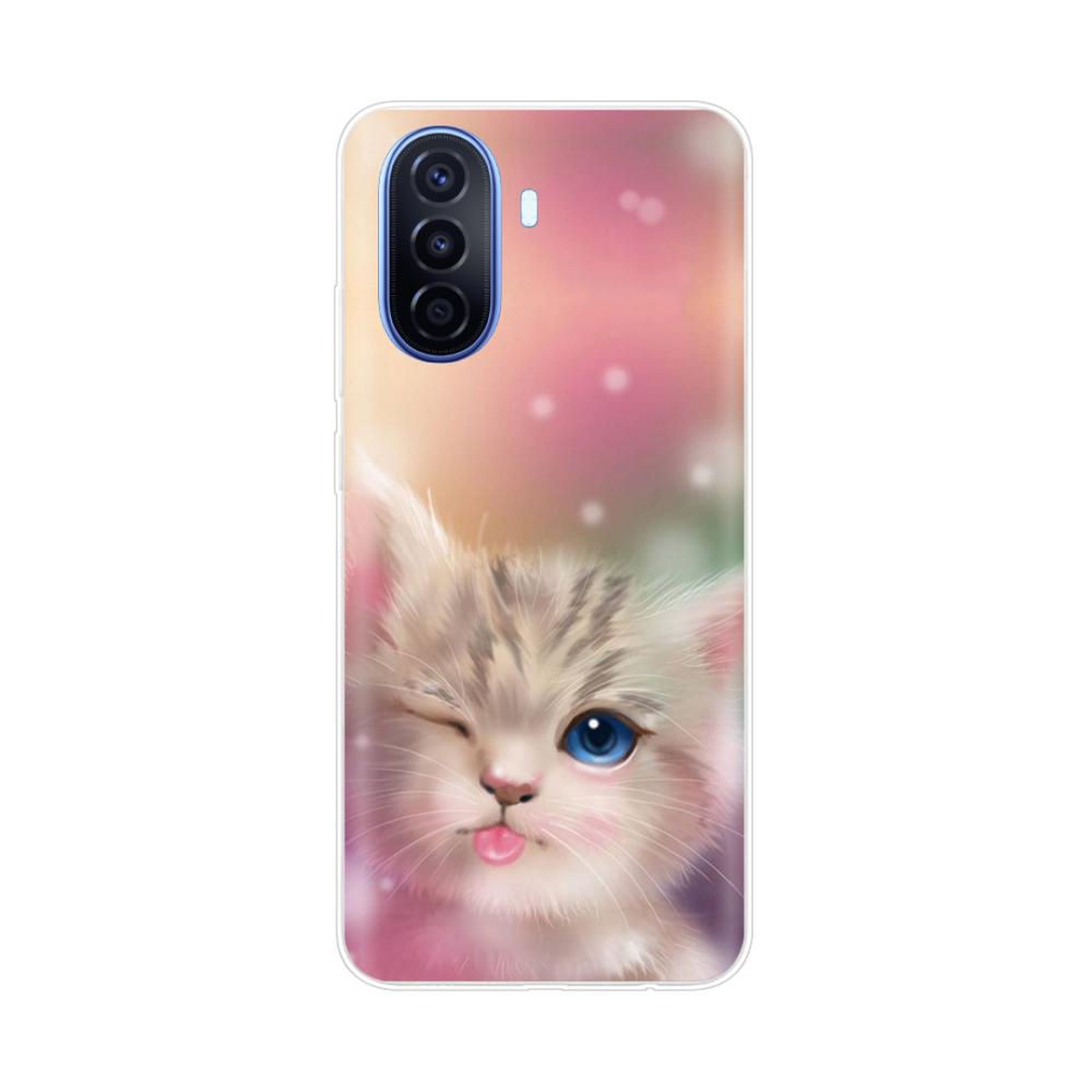 New Fashion Flower Cover For Huawei Nova Y70 Plus Case Soft Slim Phone Cases For Huawei Nova Y70 Y 70 NovaY70 Back Cover Bumper