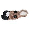 Cane Stampa Leopardo Vestiti Invernali Carino Largo Ispessito Previene la Perdita di Pelo Animale Domestico Cappotto Caldo per Cani Piccoli Medi Stampa Leopardo