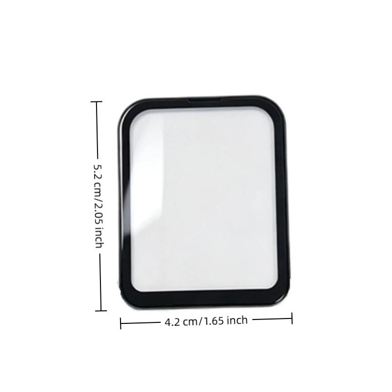 Insta360 X6 Tempered Glass Screen Protector Anti-Fingerprint HD Transparent Scratch Resistant Easy Apply Protective Film for Travel Vlogging