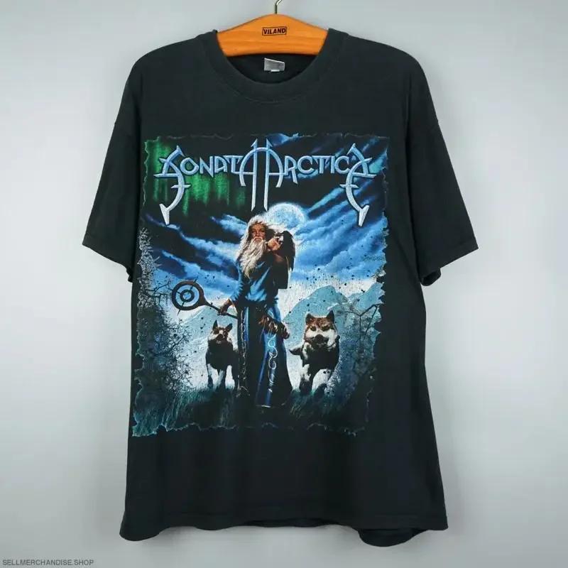 Vintage Sonata Arctica 2003 Tour T Shirt Cotton EF0310