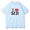 ILLIT I Heart Me T Shirts ILLIT Girl Band T-shirt Summer Cotton Women Men Tee Graphic Printing Fashion Top High Quality Clothes