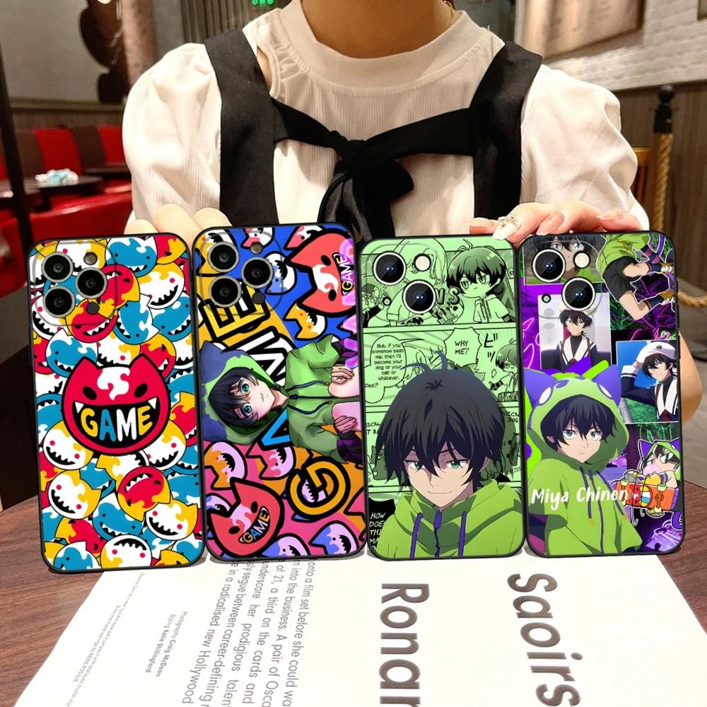 Comic Miya Chinen Phone Case For Iphone 15 Pro Max 14 Pro 16 Plus 12 13 11 Xr X Xs 8 7 Plus Silicone Back Cover