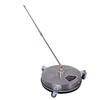 15 Inch Pressure Washer Surface Cleaner Stainless Steel Power Washer Accessory with 2 Extension Wand Quick Connect for