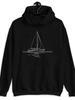Sailing & Jesus Graphic Hooded Sweatshirt - Pullover Hoodie with Suitable for Active & Casual Wear Machine Washable Hoodie for Nau