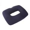 Seat Cushion Comfortable Memory Foam Breathable Versatile Hollow Seat Cushion for Office Car Home Navy Blue