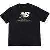 New Balance T Shirts Men's Black Crew Neck Moderate NEF31311-BK