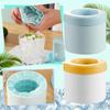 1PC Cylinder Silicone Ice Cube Mold Decompress Ice Lattice Easy To Use Easy-Release Ice Lattice