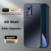 Xiaomi 12 Pro Phone Case, Xiaomi 12S Pro Protective Cover, AG Frosted Lens Full Protection, Simple XIAOMI Luxury Style, Unisex Outer, Graphite Black