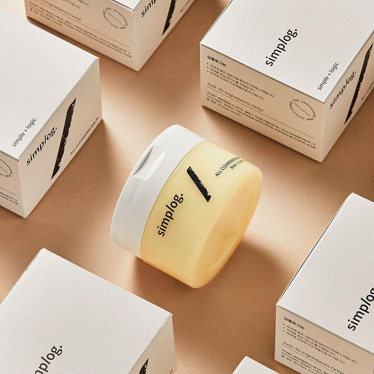 

SIMPLOG All Cleansing Balm 90мл Vegan, корейская косметика, Kbeauty, пробник