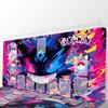 PPokemonGengar Grande Battle Mousepad Mouse Mat Desk Mat With Pad Gaming Accessories Prime Gaming XXL Keyboard Pad Padding M