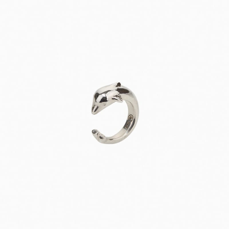 LOVEMADDER Dolphin Ear Cuff (925 Silver)