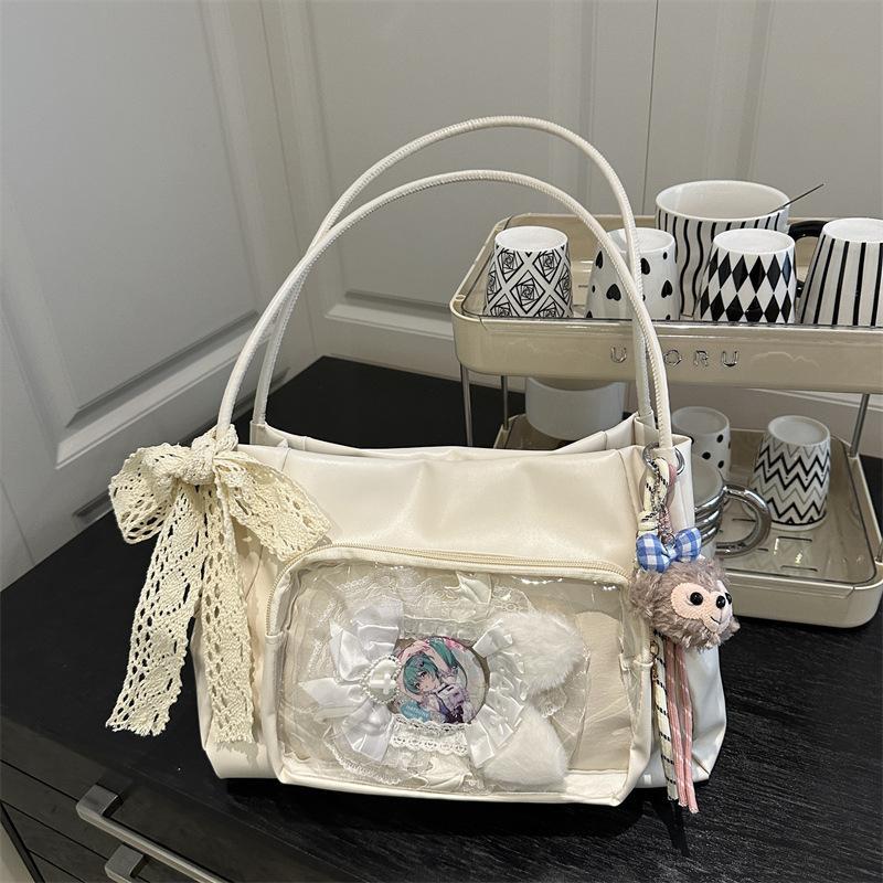 Cute Girl Summer Shoulder Bag With Magnetic Closure For Daily Fashion