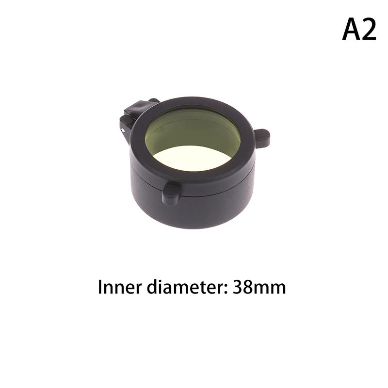 Rifle Scope Lens Cover Spring Up Quick Flip Openning Lens Dustproof Cover Telescope Cap For 36-64Mm Caliber Hunting Riflescopes