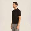 FERRAROMILANO Cotton Blend Collared Knit Black (Am0Gtsy20339)