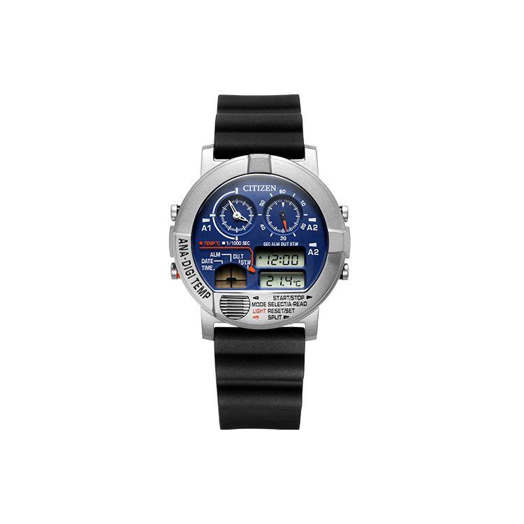 Citizen Atomic Blue Small Round Watch Sports Watch Men watches JG0070-20L Blue