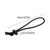 10Pcs Bungee Cord Elastic Cord Strap Bungee Tie Buckle Fastener Rope Hook Strap Elastic Bungee Strap Hook for Fasten