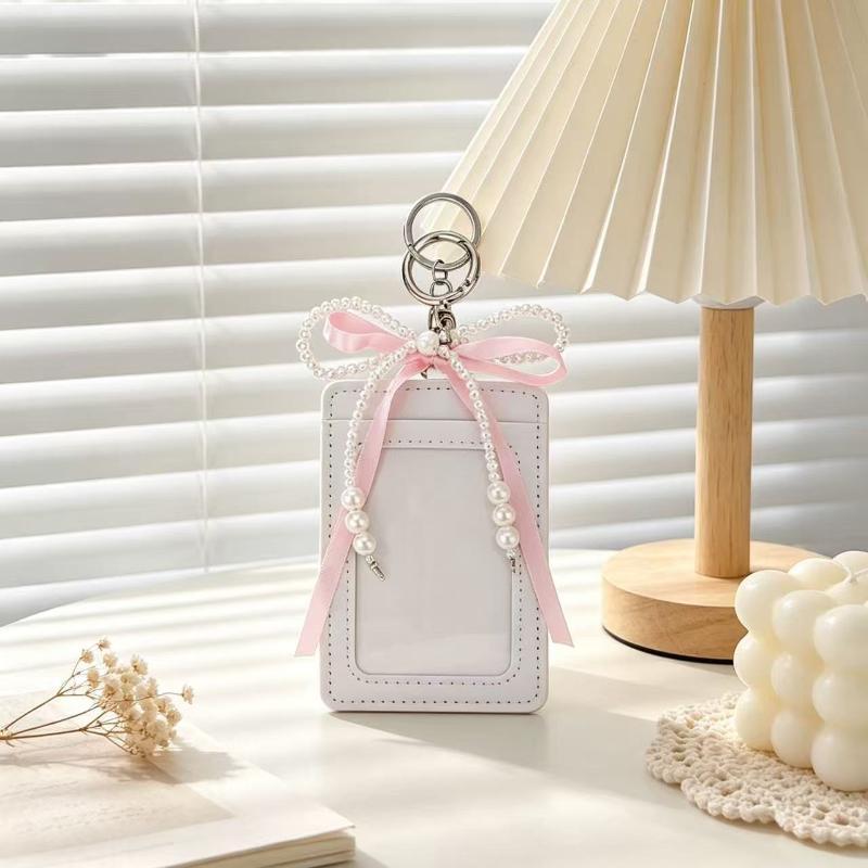 Stylish Clear Photocard Holder INS Kawaii Decorative Protective Photo Card Sleeve for Girls Birthday Gifts
