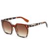 Ins Popular Stylish Square Sunglasses Women Retro Color Gradient Frame Rivets Shades UV400 Men Sun Glasses Party Travel Beach Quality