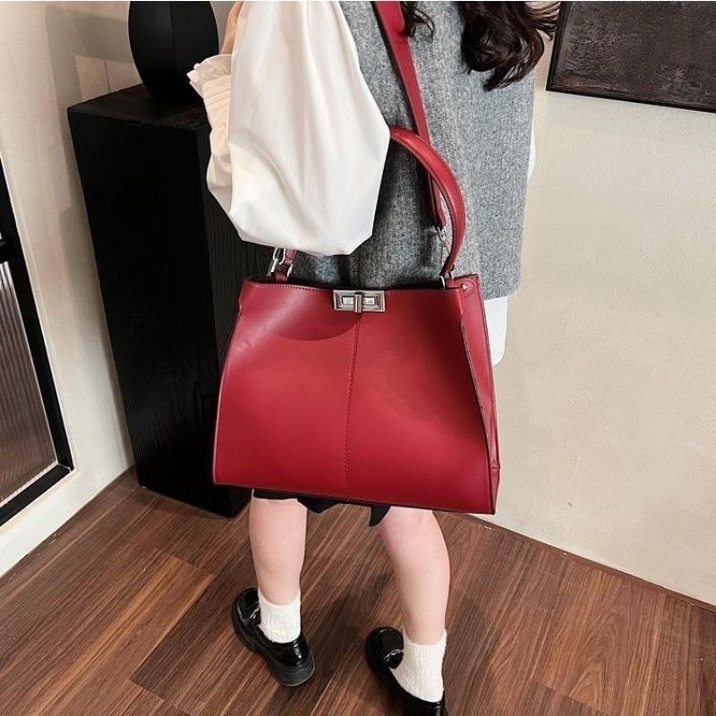 New handbag women's new tote bag large capacity versatile shoulder bag high value going out