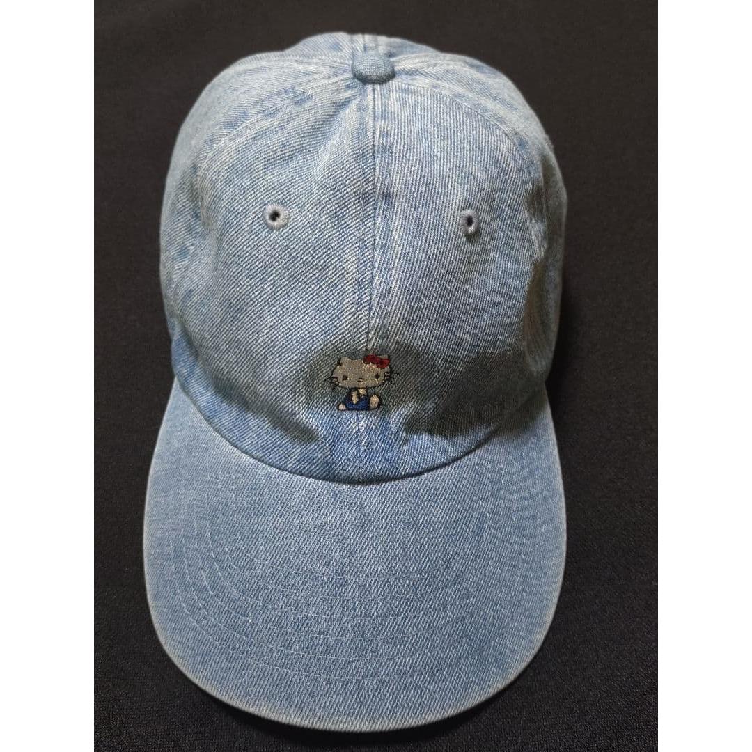 Used Rare BEAMS Kitty Collaboration Hello Kitty Embroidery Cap