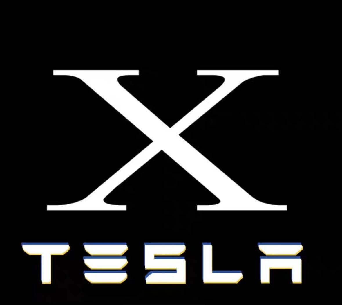 

2/4Pcs Car Door Projector Lamps HD Welcome Shadow Lights For Tesla Model 3 Y X 2016-2020 Model S 2015-2020 2Pieces