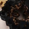 Lacy Hair Tie Elastic Scrunchies French Hair Rings for Elegant Updos Suitable for Long Hair