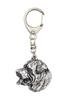 Rottweiler, Rott, Rottie III - Versilberter Schlüsselanhänger mit Hund, Handtaschenschmuck, Rucksackanhänger von der Marke Art-Dog