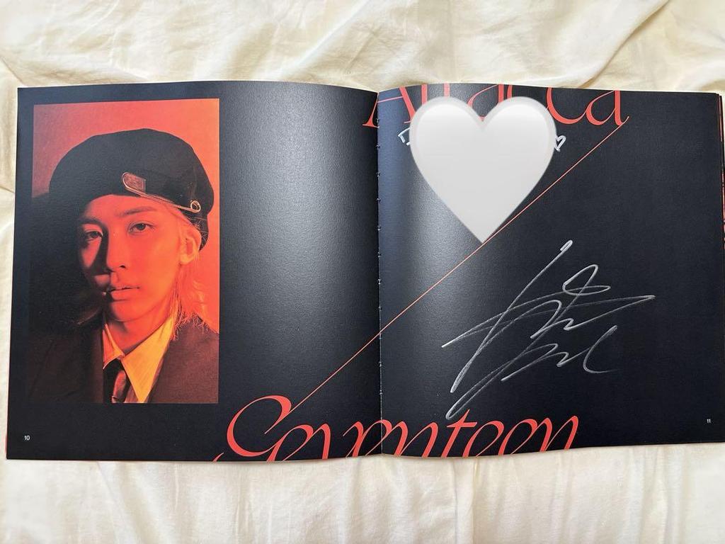 [USED] SEVENTEEN Jeonghan Autograph Yongtong Attacca