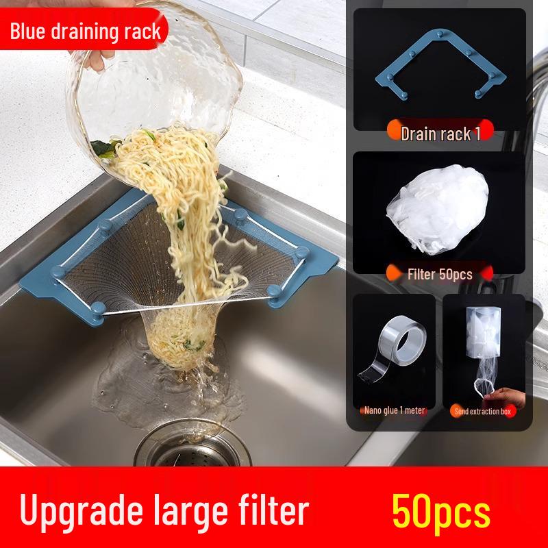 Einweg Dreieck Spülen Siebnetz für Küche und Geschirrspülen