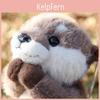 Playful Otter Plush Toy Cute Animal Doll Gift For Kids And Teens