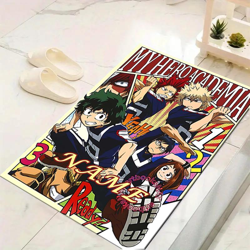 Custom 1Pc Adventure Anime World Rug Office Carpet Indoor Outdoor Entrance Doormat Nonslip Soft And Comfortable Living Room D2915115