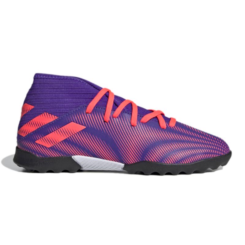 Adidas Mid Top Kids' Soccer Shoes Purple Pink Kids' Sneakers EH0576