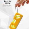Magnetic Mini Vertical Spirit Levels Horizontal Ruler  For Determining Horizontal Vertical Plane