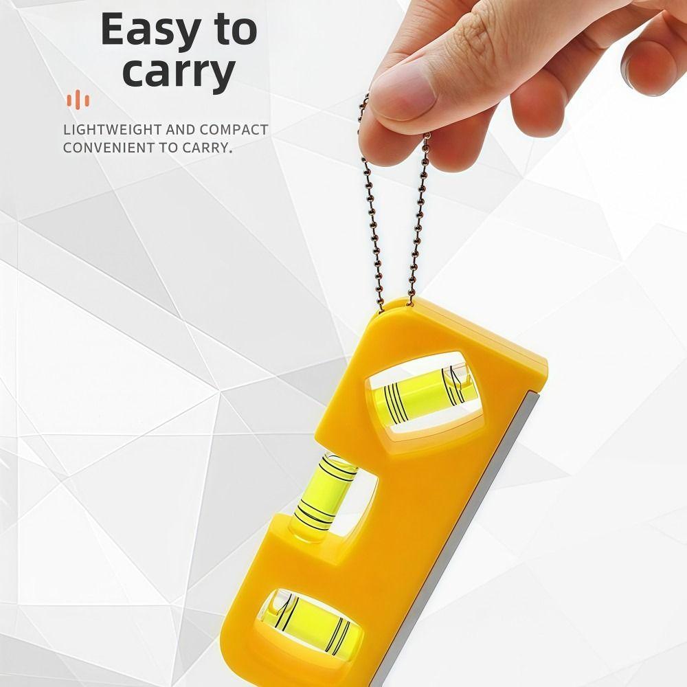 Magnetic Mini Vertical Spirit Levels Horizontal Ruler  For Determining Horizontal Vertical Plane