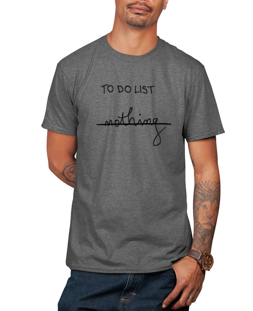 

To do list t-shirt, nothing t-shirt, funny t-shirt Unisex T-Shirt L