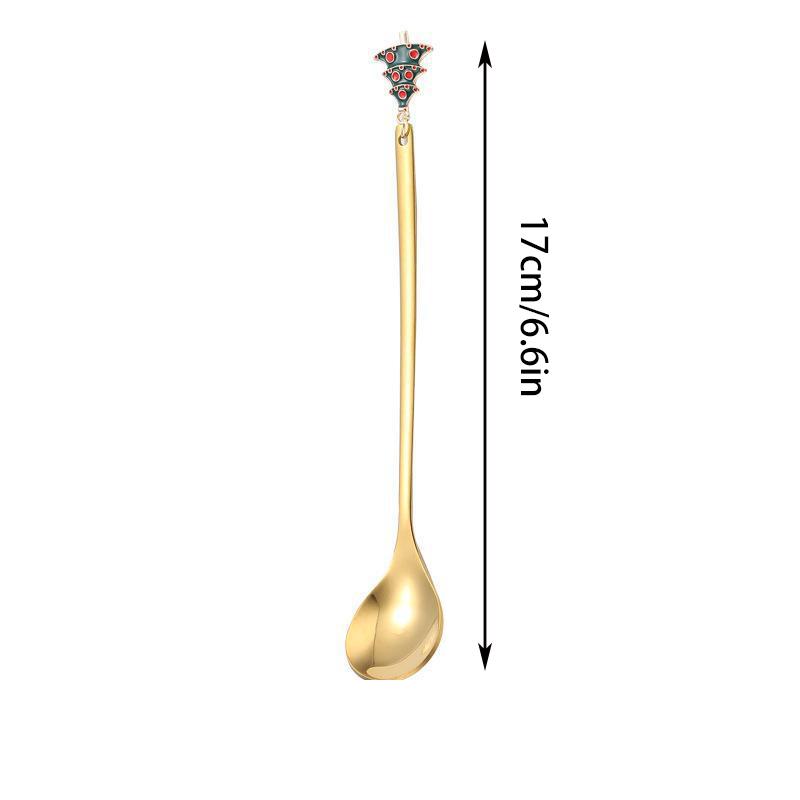 

Підвіска-ложка з нержавіючої сталі Різдвяний набір підвісок-ложок Кавова ложка One Size