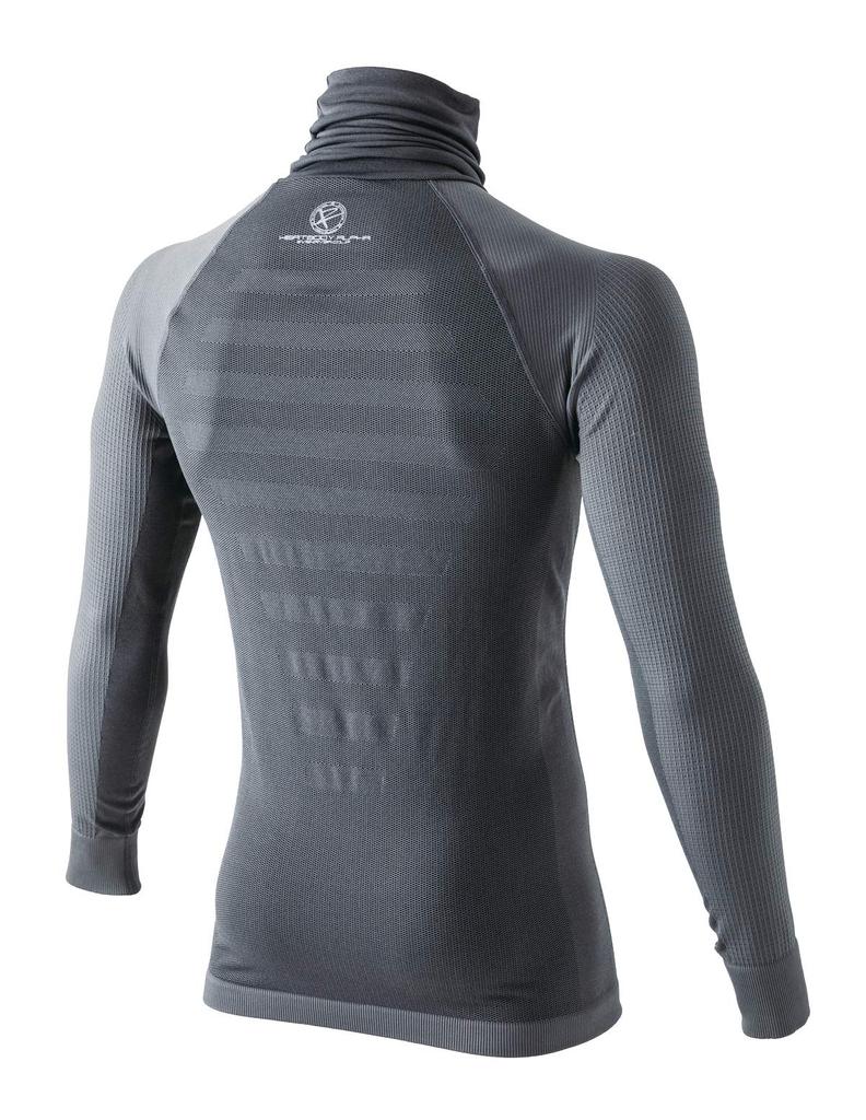 EVEN RIVER Heat Body Alpha Turtleneck, Fall/Winter, GTS-06 08, Gray, Size M