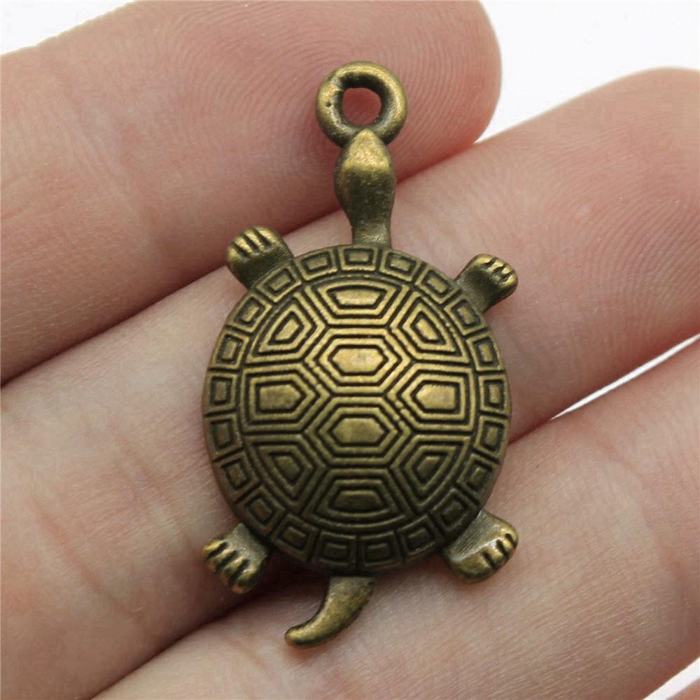 Charms Turtle Sea Turtle Pendants Minimalist Jewelry Components QC133