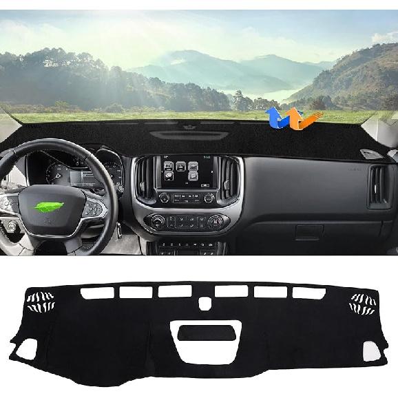 Autorder Dashboard Cover Mat For 1994-1997 Chevrolet Chevy S10 Blazer/GMC Jimmy Sonoma&1996 1997 Olds Oldsmobile Bravada Accessories Dash Cover