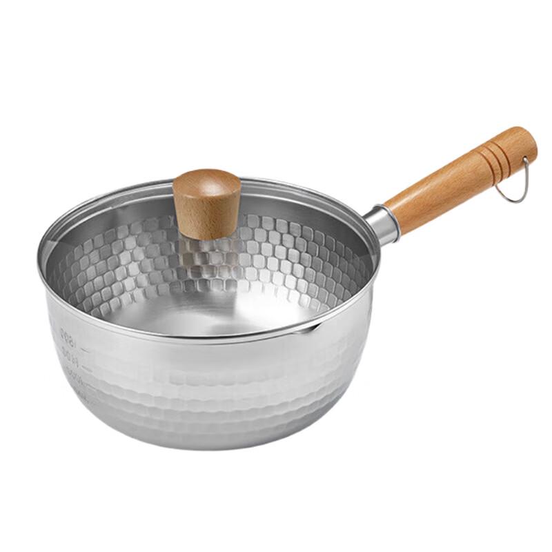 COOKER KING 304 Stainless Steel Yukihira Milk Pot